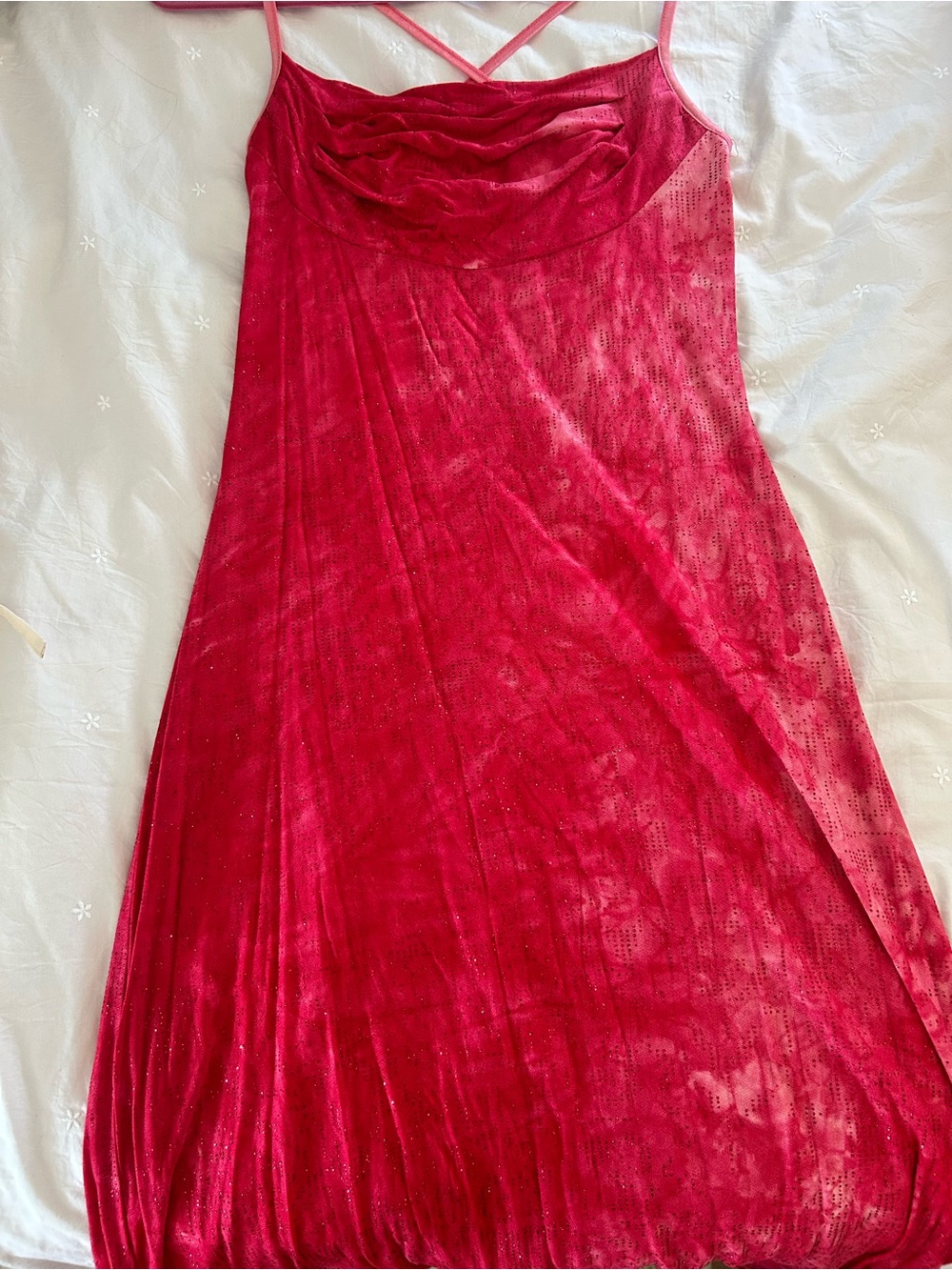 Red Sparkle Rampage Dress